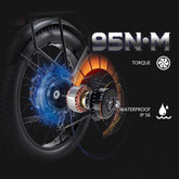 Rear Wheel set for Burchda RX80 E-bike